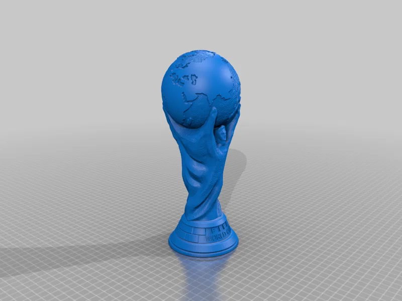 Mô hình cúp bóng đá World Cup FIFA trang trí 3D ấn tượng - Image 6