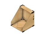 Buồng phun sơn (Spray Paint Booth) từ plywood và joiner PLA+ - Thumbnail 2