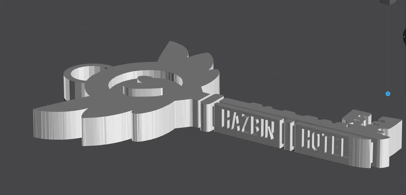 Móc khóa Hazbin Hotel 3D - Thiết kế độc đáo cho fan cứng - Image 1