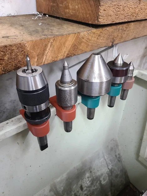 Giá đỡ dụng cụ Morse Taper 3 cho backsplash máy tiện kim loại Grizzly - Image 1
