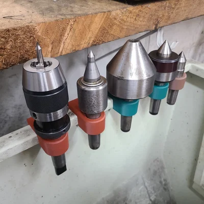Giá đỡ dụng cụ Morse Taper 3 cho backsplash máy tiện kim loại Grizzly