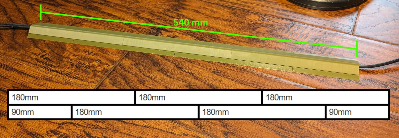 Nắp Che Dây Điện Gọn Cho Sàn Cứng (Compact Cord Cover for hard floor) - Image 2