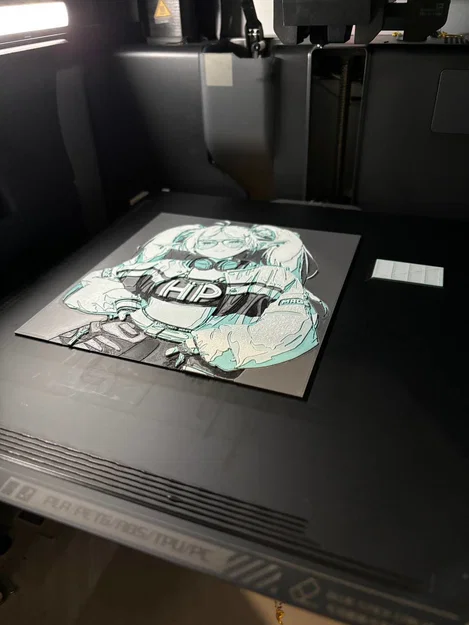 Frieren (HueForge) – Tranh in 3D - Image 2