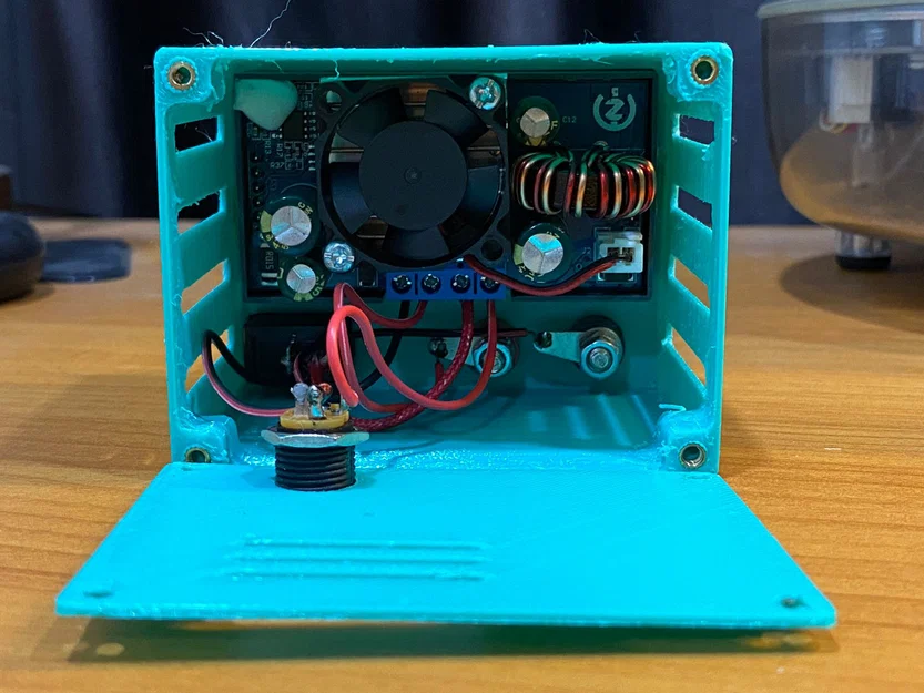 Vỏ nguồn ZK Power Supply Case cho ZK4/ZK5 Buck Boost Converter - Image 3