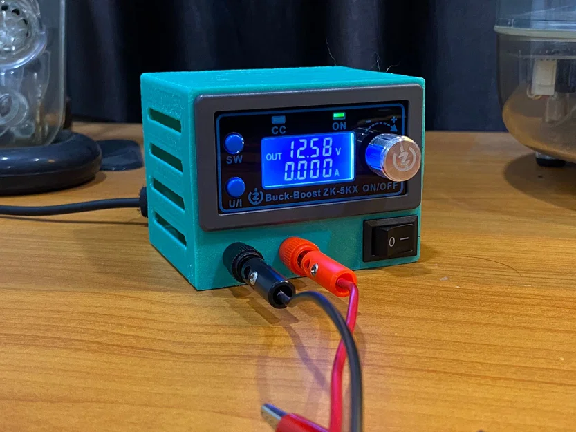 Vỏ nguồn ZK Power Supply Case cho ZK4/ZK5 Buck Boost Converter - Image 4