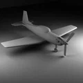 Pilatus PC-7 fighter jet - Mẫu 3D chi tiết - Thumbnail 1
