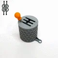 Móc khóa cần số xe (Gearshift Keychain) in 3D độc đáo - Thumbnail 1