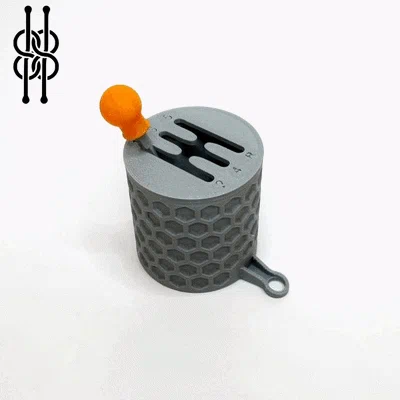 Móc khóa cần số xe (Gearshift Keychain) in 3D độc đáo