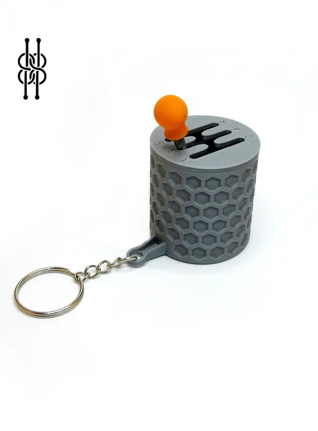 Móc khóa cần số xe (Gearshift Keychain) in 3D độc đáo - Image 2