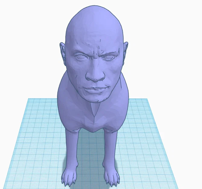 Mô hình trang trí 3D Rock Dog độc đáo cho không gian sống - Image 1