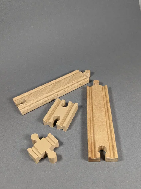 Khớp nối đường ray tàu hỏa IKEA (3D Printed IKEA Train Track) - Image 1