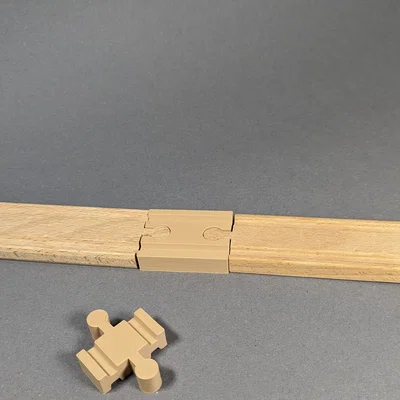 Khớp nối đường ray tàu hỏa IKEA (3D Printed IKEA Train Track)