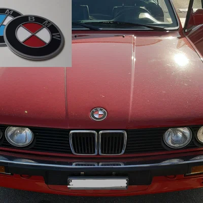 Logo BMW gắn nắp capo (BMW hood logo)