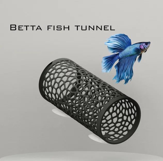 Đường hầm cho cá Betta (Betta fish tunnel) - Image 1