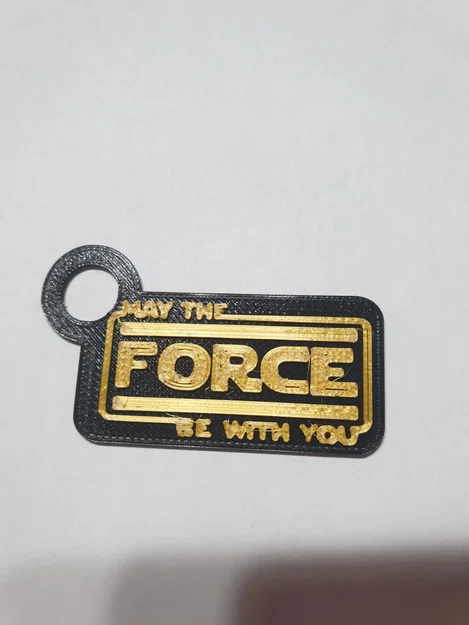 Móc khóa Star Wars in 3D: May The Force Be With You - Image 1