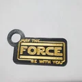 Móc khóa Star Wars in 3D: May The Force Be With You - Thumbnail 1