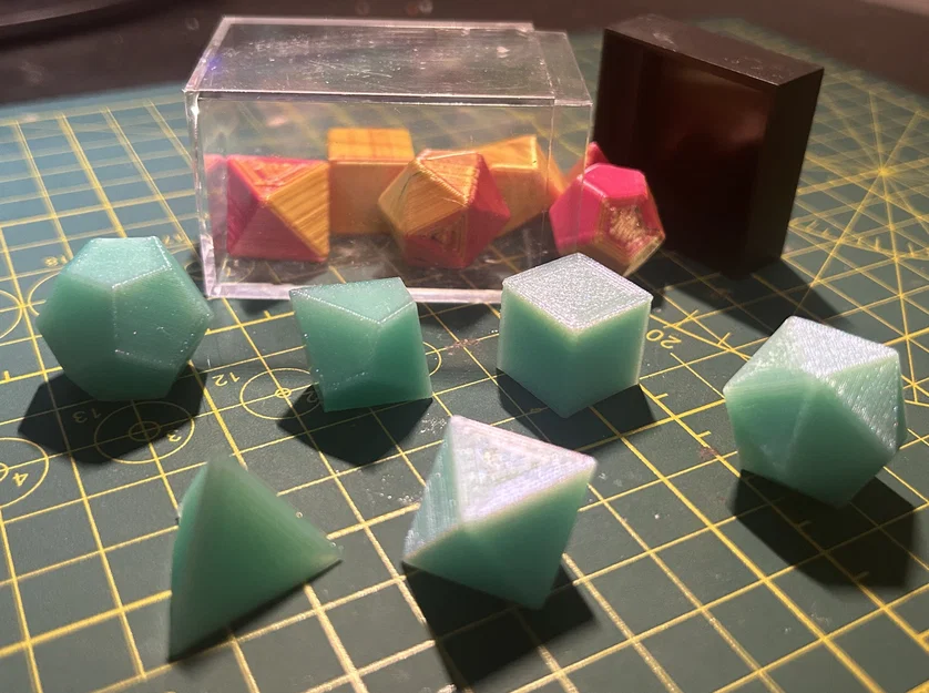 Blank Rpg Dice – Bộ xúc xắc trống cho RPG - Image 1