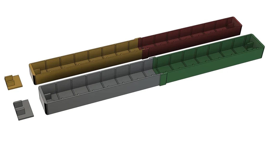 Khay Vệ Sinh Thanh Trượt Tuyến Tính (Linear Rail Bath) Cho Voron - Image 2