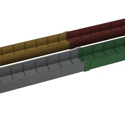 Khay Vệ Sinh Thanh Trượt Tuyến Tính (Linear Rail Bath) Cho Voron