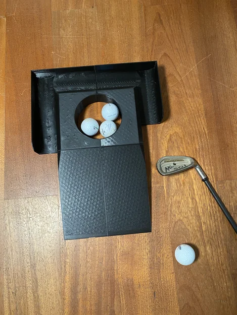 Gậy tập putting golf (Golf Training Putter) trong nhà – lỗ 11 cm, trả bóng tự động - Image 1