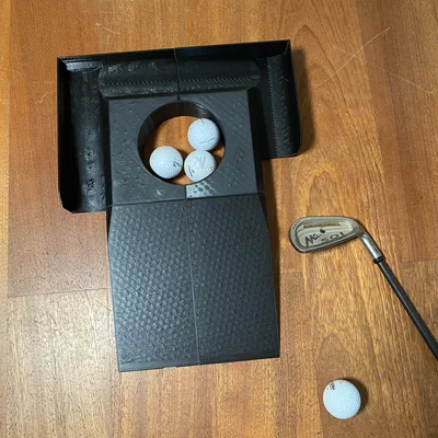 Gậy tập putting golf (Golf Training Putter) trong nhà – lỗ 11 cm, trả bóng tự động