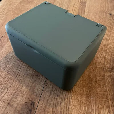 Hộp đựng đồ đa năng có nắp bản lề in 3D (Print-in-place)