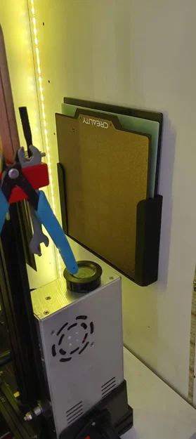 Giá treo bàn in 3D (Build Plate) gắn tường cho Ender 3 - Image 1