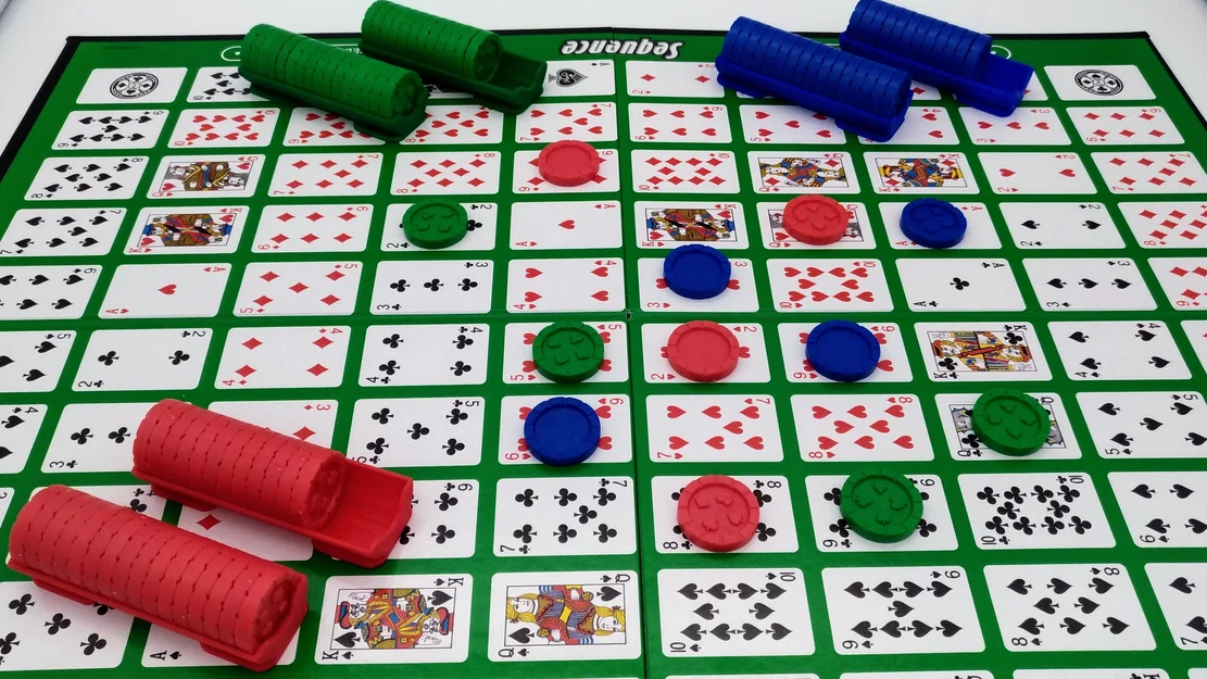 Khay sắp xếp chip cho boardgame Sequence - Image 4