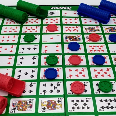 Khay sắp xếp chip cho boardgame Sequence