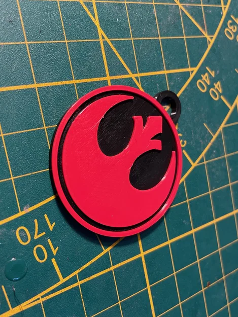 Móc khóa và mặt dây chuyền Star Wars Empire - Rebel in 3D - Image 3