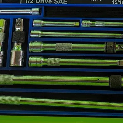 Khay đựng thanh nối dài Gridfinity 4x6 gọn gàng cho tủ đồ nghề