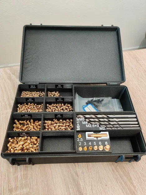 Ruthex Case – Hộp đựng & phân loại Ruthex inserts - Image 2