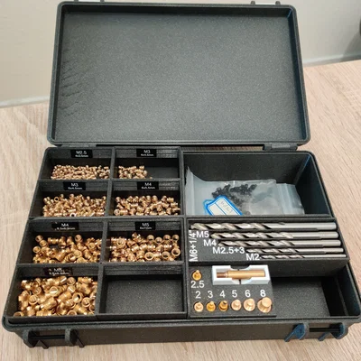 Ruthex Case – Hộp đựng & phân loại Ruthex inserts