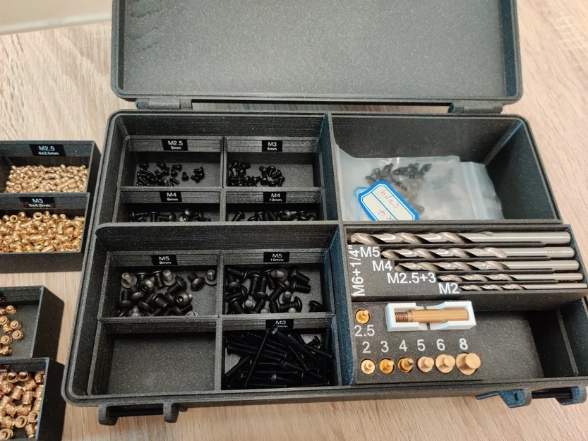Ruthex Case – Hộp đựng & phân loại Ruthex inserts - Image 3