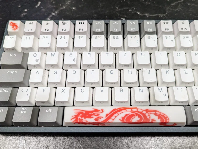 Keycap Rồng cho Spacebar và phím ESC - Image 2
