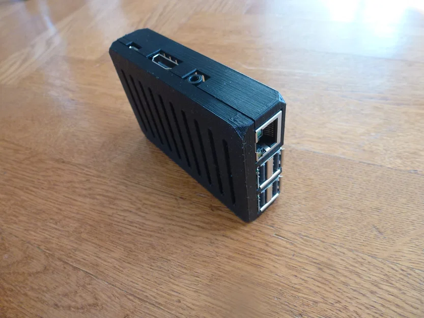 Hộp bảo vệ Raspberry Pi 3B+ tối ưu tản nhiệt, in không cần support - Image 2