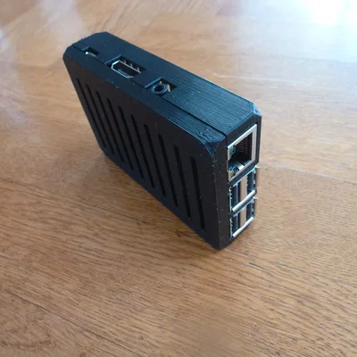 Hộp bảo vệ Raspberry Pi 3B+ tối ưu tản nhiệt, in không cần support