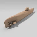 Tàu ngầm Đức (German Submarine) trang trí hồ cá - Thumbnail 2
