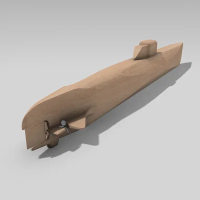 Tàu ngầm Đức (German Submarine) trang trí hồ cá