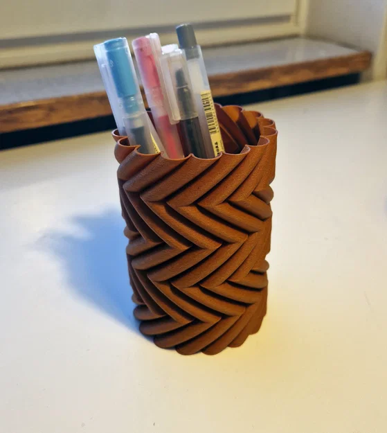 Ống đựng bút 1 giờ (Vase Mode) v2 - Image 1