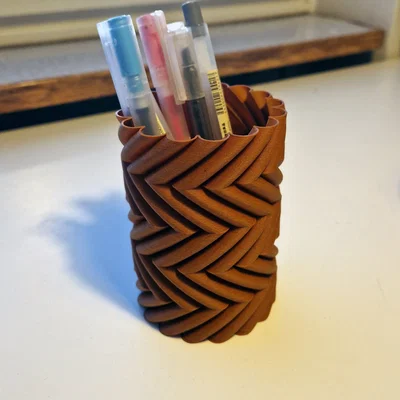 Ống đựng bút 1 giờ (Vase Mode) v2