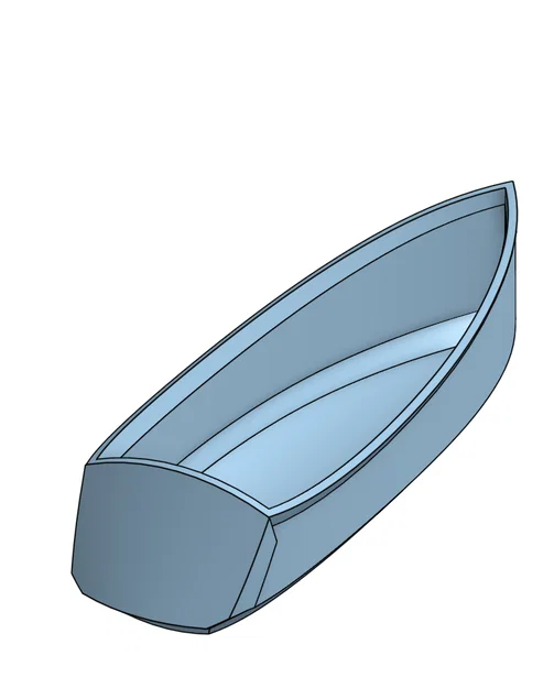 Mô hình thuyền đồ chơi 3D đơn giản, dễ in cho bé - Image 1