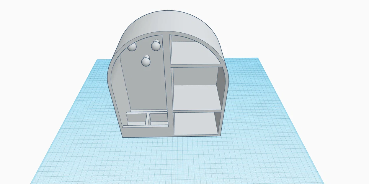 Kệ Để Trang Sức Đa Năng Để Bàn - Tự In 3D Độc Đáo - Image 1
