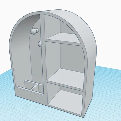Kệ Để Trang Sức Đa Năng Để Bàn - Tự In 3D Độc Đáo