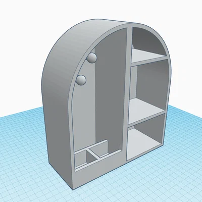 Kệ Để Trang Sức Đa Năng Để Bàn - Tự In 3D Độc Đáo