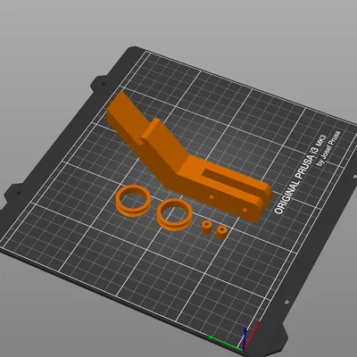 Bộ dẫn filament dùng vòng bi cho Prusa (Prusa Bearing Filament Guide)