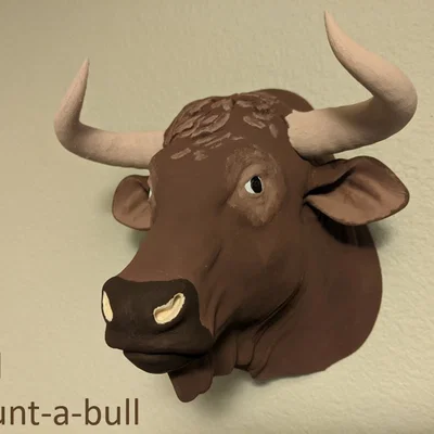 Đầu Bò (Bull) treo tường