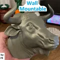 Đầu Bò (Bull) treo tường - Thumbnail 2