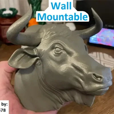 Đầu Bò (Bull) treo tường