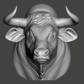 Đầu Bò (Bull) treo tường - Thumbnail 4